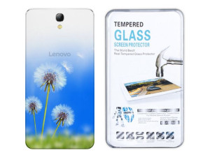 Lenovo S1 Lite Etui Gradient Nadruk Kreatui +szkło