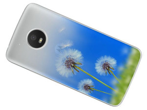 Motorola Moto E4 Etui Gradient Nadruk Kreatui Case