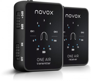 Novox One Air System Bezprzewodowy Do Kamer Mikrofon Krawatowy Lavalier