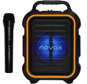 Novox Mobilite Orange Kolumna Aktywna Usb Mp3 Bt Aku Mic