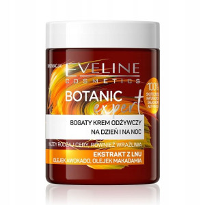 Eveline Botanic Expert Krem Odżywczy Z Lnu 100Ml