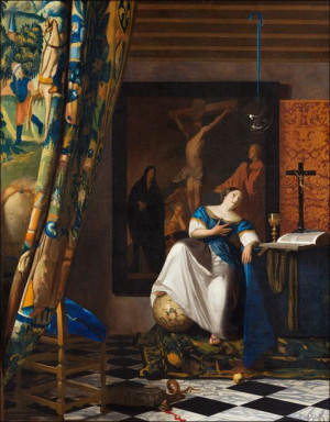 Allegory of the Catholic Faith - plakat 70x100 cm
