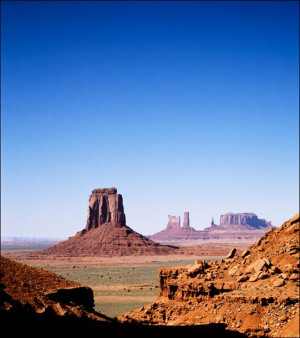 Monument Valley, Arizona. - plakat 29,7x42 cm