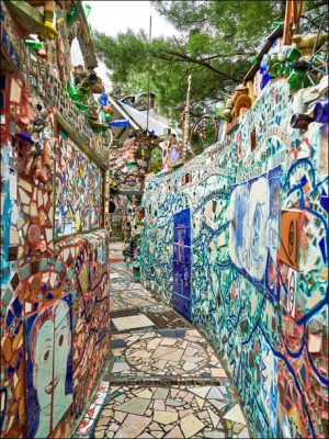 Immersive art at Philadelphia’s Magic Gardens in P