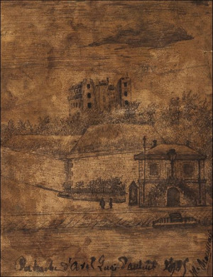 Mess Downstream, the Auteuil Quai - plakat 50x70 c