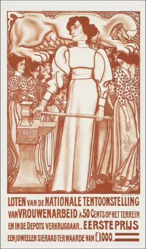 Marguérite, Jan Toorop - plakat 70x100 cm