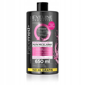 Eveline Facemed+ Płyn Micelarny 3W1 650Ml