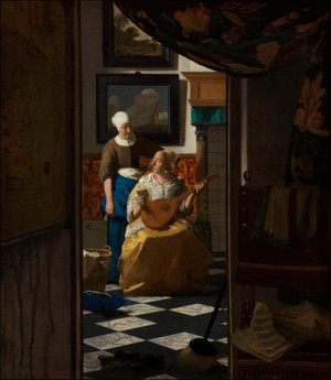 The Love Letter - plakat 42x59,4 cm