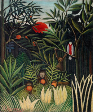 The Equatorial Jungle, Henri Rousseau - plakat 20x