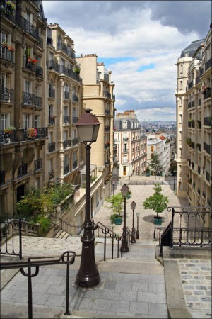 Paryż. Paris Montmartre - plakat 20x30 cm