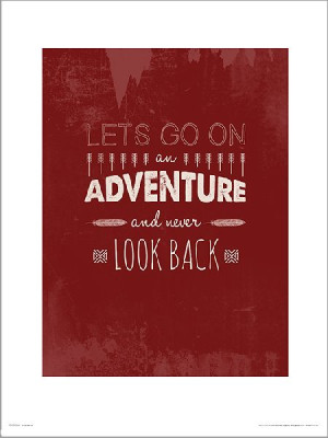 Adventure Red - plakat premium 30x40 cm