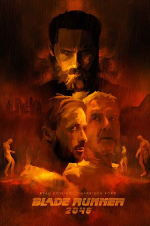 Blade Runner 2049 Bohaterowie - plakat premium 40x