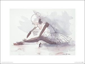 Balerina Le Début - plakat premium 40x30 cm