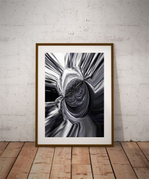 Abstrakcja VIII - plakat premium 21x29,7 cm