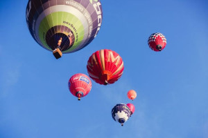 Balony - plakat premium 29,7x21 cm