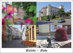 Bielsko-Biała - plakat premium 40x30 cm