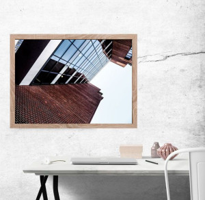 Budynek - plakat premium 42x29,7 cm
