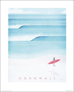 Anglia i Kornwalia - plakat premium 40x50 cm