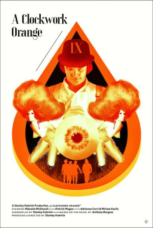 A Clockwork Orange Mechaniczna Pomarańcza - plakat