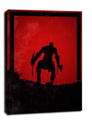 Dawn of Heroes - Kratos, God of War - obraz na płó
