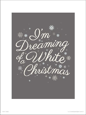 Christmas White - plakat premium 40x50 cm