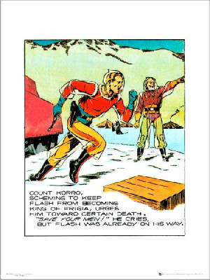 Flash Gordon - plakat premium 30x40 cm