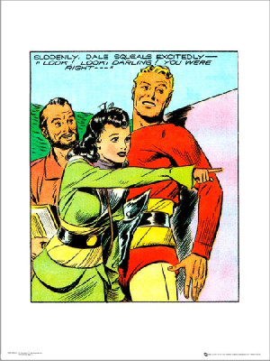 Flash Gordon You Were Right - plakat premium 30x40