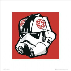 Gwiezdne Wojny Star Wars Hełm Szturmowca - plakat