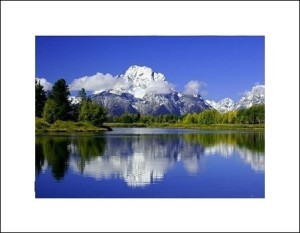 Górska Refleksja - plakat premium 80x60 cm