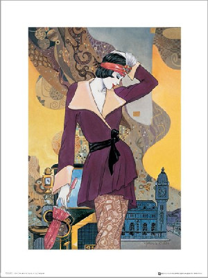 Helena Lam City Life - plakat premium 40x50 cm