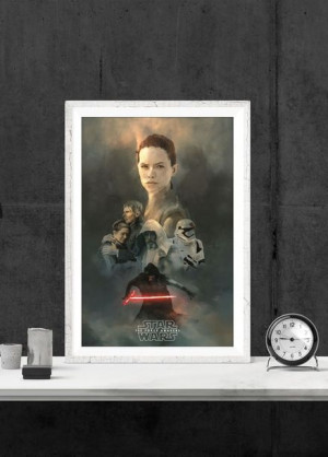 Gwiezdne Wojny, przebudzenie mocy - plakat premium
