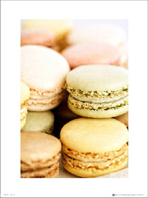 Makaroniki Macaroon Close Up - plakat premium 40x5