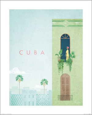Kuba Hawana - plakat premium 40x50 cm