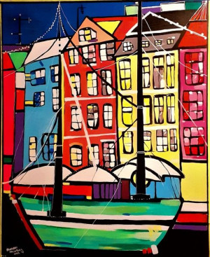 Luxemburg - plakat premium 30x20 cm