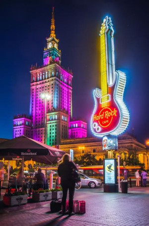 Pałac Kultury Pod Gitarą - plakat premium 59,4x84,