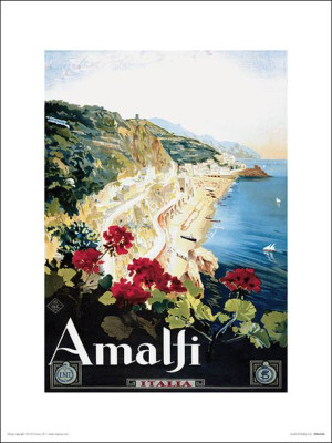 Piddix Amalfi - plakat premium 30x40 cm