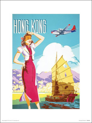 Piddix Hongkong - plakat premium 30x40 cm
