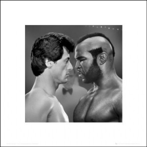 Rocky Walka - plakat premium 40x40 cm