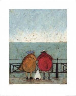 Sam Toft Podziwianie morza - plakat premium 40x50