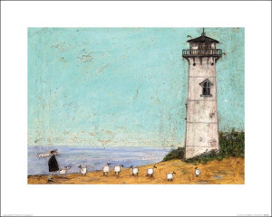 Sam Toft Seven Sisters And A Lighthouse - plakat p