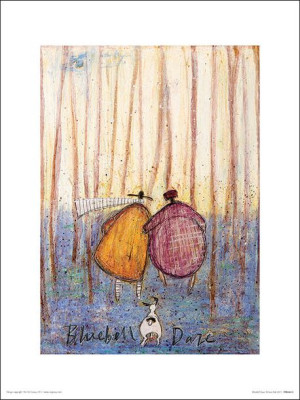 Sam Toft Bluebell Daze - plakat premium 30x40 cm