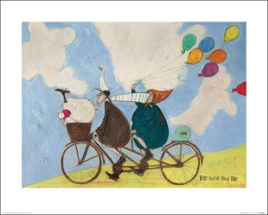 Sam Toft Be Who You Be - plakat premium 50x40 cm