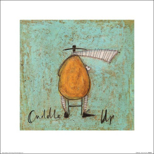 Sam Toft Cuddle Up - plakat premium 40x40 cm