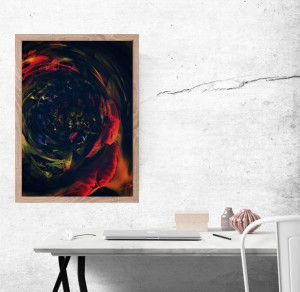 Reakcja - plakat premium 59,4x84,1 cm