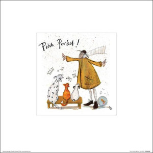 Sam Toft Pitch Perfect - plakat premium 30x30 cm