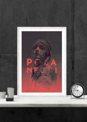 Pola Negri - plakat premium 21x29,7 cm