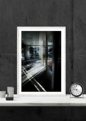 Promienie - plakat premium 30x40 cm