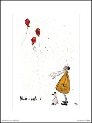 Sam Toft Make a Wish - plakat premium 30x40 cm