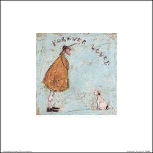 Sam Toft Forever Loved - plakat premium 30x30 cm