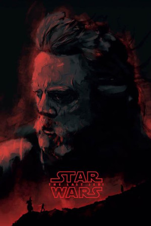 Star Wars Gwiezdne Wojny Ostatni Jedi - plakat pre